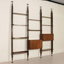 Franco albini and franca helg, attribution lounge chairs, pair estimate: Lb7 Wall Unit By Franco Albini For Poggi 1960s 87260