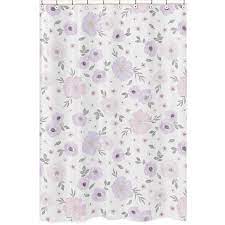 Maybe you would like to learn more about one of these? Watercolor Floral Lavender And Grey Collection Shower Curtain