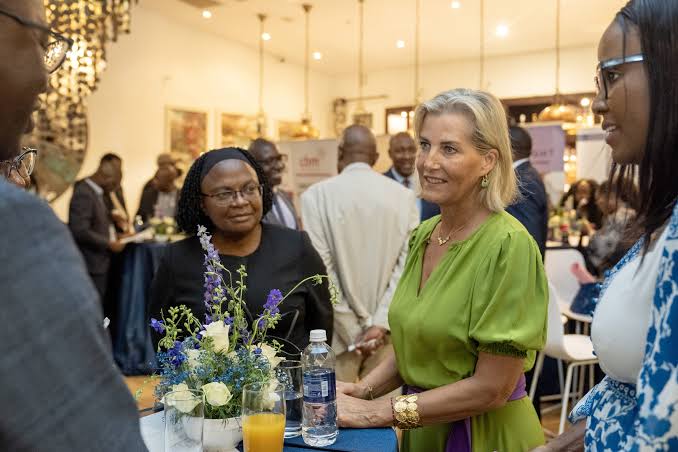 Sophie, Duchess of Edinburgh, Begins a Six-Day Visit to Zambia in a  Striking Green Dress