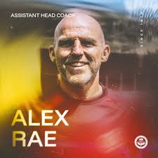 We would like to welcome the vastly experienced Alex Rae to the club with  the former Dundee and St Mirren manager taking
