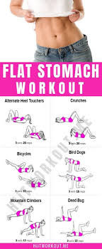 Flat Stomach Workout At Home Without Equipment Stomach Workout Stomach Workouts At Home Workout For Flat Stomach