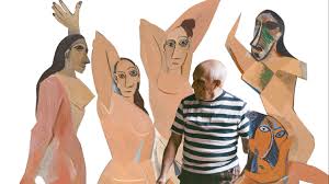 "Las Señoritas de Avignon" de Pablo Picasso