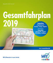 In gedrucker form liegen die. Fahrplanwechsel Am 9 Dezember 2018 Verbesserungen Im Gesamten Mvv Verbundraum Nachrichten Munchen