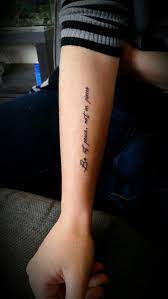 My New Tattoo Tattoo Dainty Quote Arm Peace New Tattoos Tattoos I Tattoo