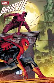 Comic book covers presented at cover browser are republished within a fair use context. Is This The Best Daredevil Spider Man Cover Ever Daredevil Vol 6 23 Marvel