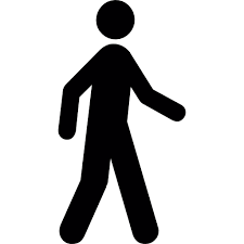 Pedestrian Walking Free Vector Icons Designed By Scott De Jonge Free Icons Vector Icon Design Icon