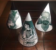 Birthday Party Hats For Adults Black And White Photo Party Hats With Your Picture Personalized Face Adult Party Hat 30th Birthday For Him 21st 40th 50th 60th 6 Order In 2020 30th Birthday For Him Party Hats Birthday