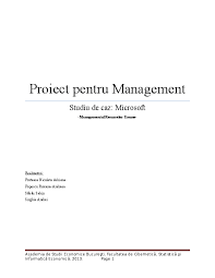 Competence or competency is related to the internal activity of an. Doc Proiect Pentru Management Studiu De Caz Microsoft Managementul Resurselor Umane Dana Raileanu Academia Edu