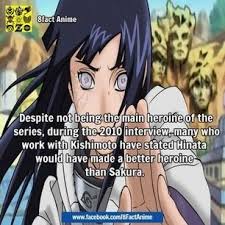 I Agree But Alongside Sakura In Screen Time Since I Also Like Sakura And How She Has Grown As An Individual But Hin Naruto Facts Anime Naruto Naruto Uzumaki