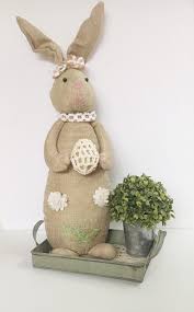 Farmhouse Easter Decor Rustic Table Top Easter Bunny Decor Etsy Easter Bunny Decorations Farmhouse Easter Decor Rustic Easter Decor
