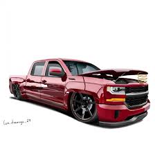 Chevrolet Silverado Car Drawings Chevrolet Silverado Silverado