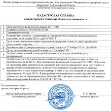 Vypiska O Kadastrovoj Stoimosti Kak Zakazat I Poluchit Onlajn