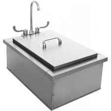 bbq island 15 x 24 insulated sink with