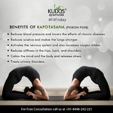 Kapotasana Pigeon Pose Yoga Facts Easy Yoga Workouts Yoga Poses Advanced