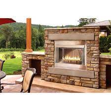 A fireplace isn't just for indoor coziness. Empire Olp42fp72s 42 Inch Loft Outdoor Vent Free Propane El Paso Fireplaces