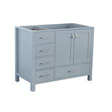 right offset single sink base cabinet