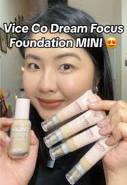 Vice Cosmetics Dream Focus MINI Foundation Launch