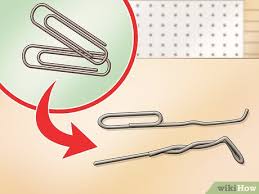 Unbend one arm of the paperclip. How To Pick A Master Padlock With Pictures Wikihow
