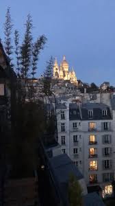 Sacre Cœur Basilica Montmartre Nuit Paris