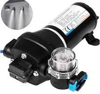 VEVOR Water Pressure Diaphragm Pump, 12V FL-40 High Pressure Diaphragm  Water Pump, 2.7 bar(40PSI) Automatic Self Priming Water Pump, 17L/MIN  Misting ...