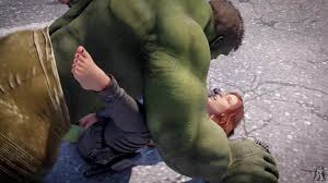Hulk and black widow sex