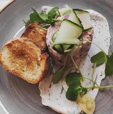 Wash and dry the spinach and add to the ham hock. Ham Hock Terrine Starter Picture Of Rose Crown Goodwick Tripadvisor