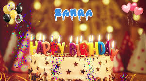 Zahra Happy Birthday Song Happy Birthday Zahra Youtube