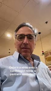 Cardiologist Enjoys a Pastrami Sandwich with Friends