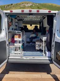 Ikea Used In Surprising Ways In Duo S Van Conversion Ikea Hackers Build A Camper Van Van Life Van Life Diy