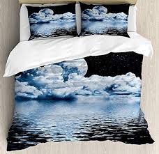 Black And White Moon Duvet Cover Set Pin On Egyptian Cotton 1