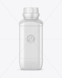 Glossy Plastic Bottle Mockup In Bottle Mockups On Yellow Images Object Mockups