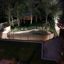 To maximise space in your garden, try creating different levels. New Large Pond Construction With New Raised Decking Seating Area Homewood Build