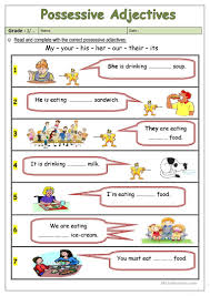 Possessive Adjectives Atividades Pronomes Pronomes Adjetivos