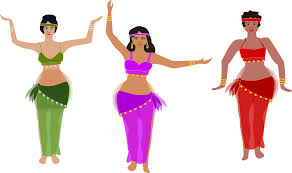 Dancing Women Oriental Belly Free Vector Graphic On Pixabay