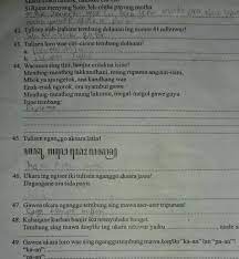 Kunci jawaban matematika kelas 5 halaman 97. Kunci Jawaban Tantri Basa Kelas 5 Ilmu Soal