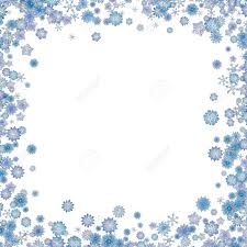 Christmas Border Background With Cute Blue Snowflakes Stock Photo Picture And Royalty Free Image Image 110235729 Christmas lights on wooden background. christmas border background with cute blue snowflakes