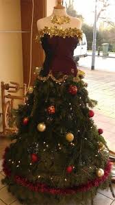 Dress Form Trees Google Search Dress Form Christmas Tree Christmas Tree Dress Mannequin Christmas Tree