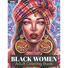This is a lovely coloring book free printable mother's day sheet, with, flowers in heart and message quote : Buy Black Women Adult Coloring Book Beautiful African American Women Portraits Coloring Book For Adults Celebrating Black And Brown Afro American Queens For Stress Relief And Relaxation Paperback January