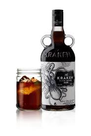 The kraken has become one of those rare alcohol brands that launched with a concept story and packaging design that was more the focus, than the alcohol itself. Cocktail Kraken Cola By Kraken