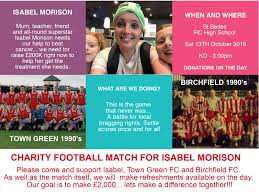 Charity football game for Isabel Morison की प्रोफ़ाइल