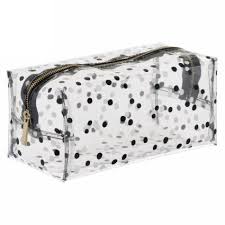 Whsmith Henley Clear Dot Cube Pencil Case Whsmith School Pencil Case Clear Pencil Case Pencil Case