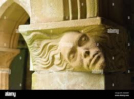 Iona abbey face hi-res stock photography and images