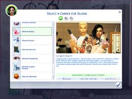 Neia careers sims 4