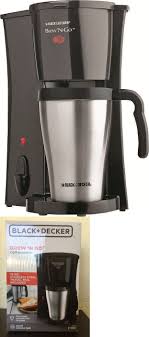 Black And Decker Thermal Coffee Maker Parts Filter Coffee Machines 184665 Black And Decker Personal Individual Electric Coffee Maker W Travel Mug Kitche Coffee Maker Black Decker Filter Coffee Machine