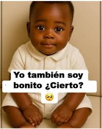 Yo también soy bonito ¿Cierto?