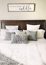 In the master bedroom of a central park apartment, the walls have a custom textured finish by atelier premiere. Grey And Whites In Bedroom Loving This Above Bed Wall Art Made By My Friend Wall Decor Bedroom Bed Wall Decor Bed Wall