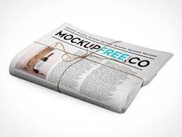 Download Free Newsletter Mockup Mockuptree
