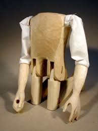 How To Make A Marionette Puppet Out Of Wood Var 2 Hips Joints On Side Puppet Making Puppets Carving