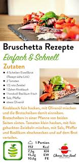 Low Carb Bruschetta Choose Your Level Rezept Bruschetta Rezept Rezepte Bruschetta