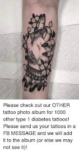 5 out of 5 stars (1,350) $ 3.00. Insulin Please Check Out Our Other Tattoo Photo Album For 1000 Other Type 1 Diabetes Tattoos Please Send Us Your Tattoos In A Fb Message And We Will Add It To The